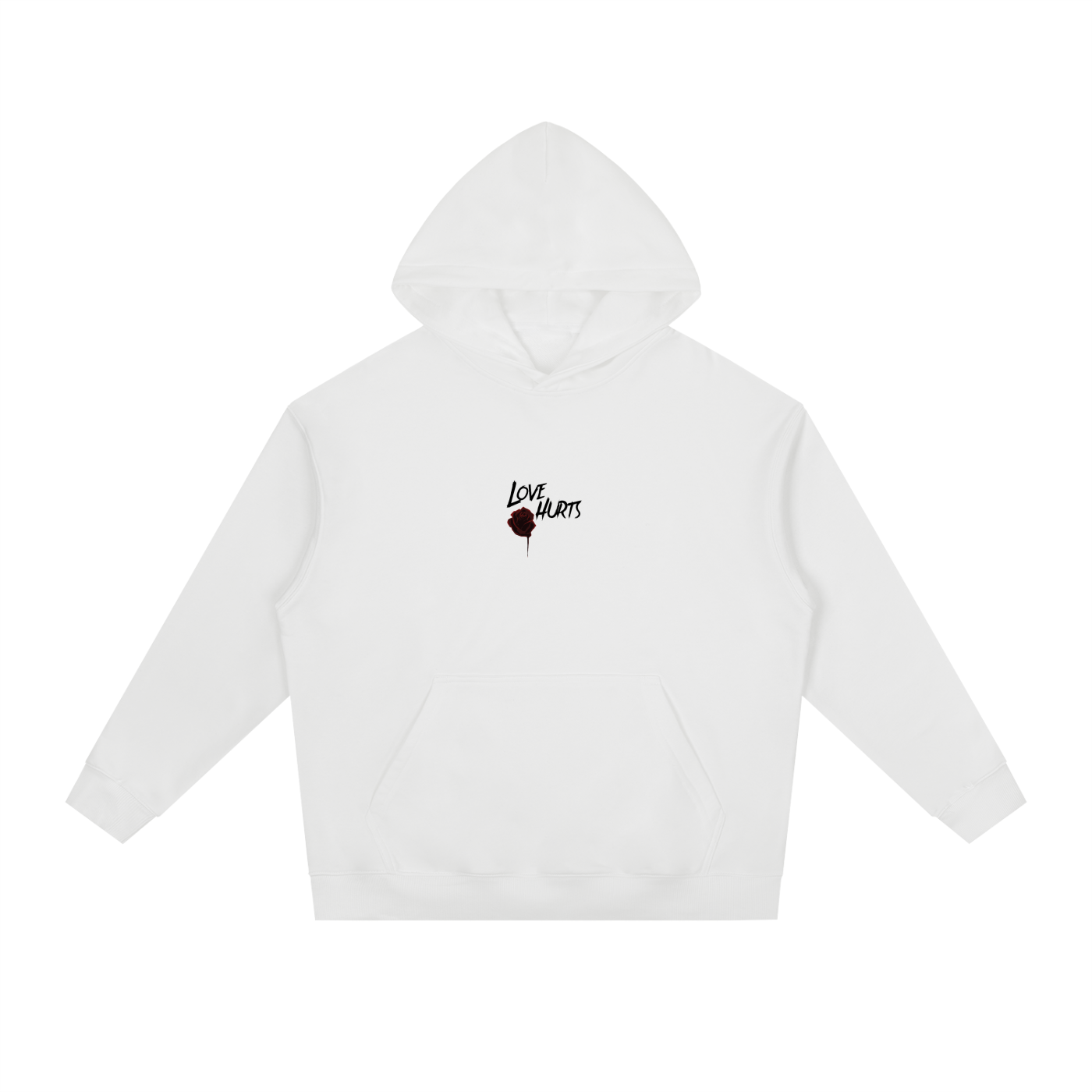 “I’m fine”Heavyweight Drop-Shoulder Hoodie
