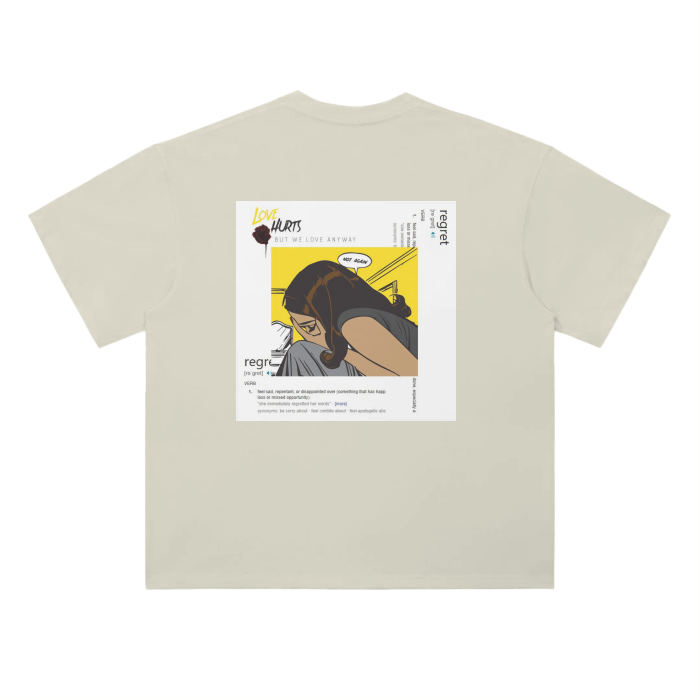 Regret Drop Shoulder T-Shirt